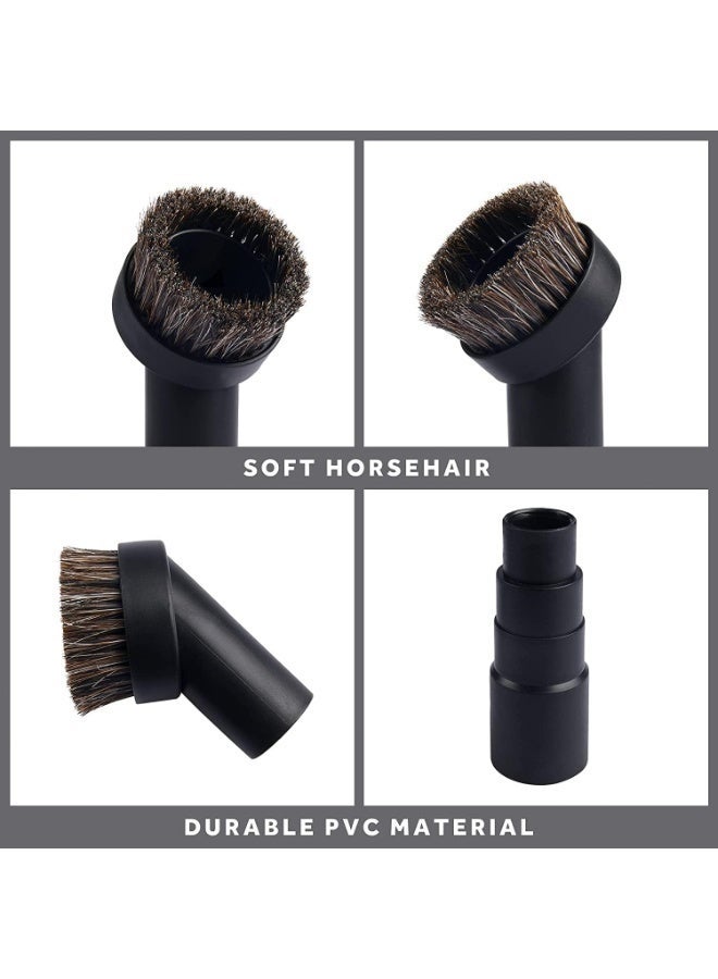 ChicAbode 36mm فرشاة إرفاق الفراغ شعر الخيل مع موصل عالمي ، فرشاة الغبار المستديرة شعر الخيل ل25mm ، 32mm ، خرطوم 35mm ، لمعظم العلامة التجارية قبول - Image 5